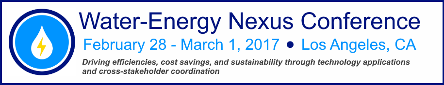 Water-Energy Nexus Conference 2017 - Los Angeles